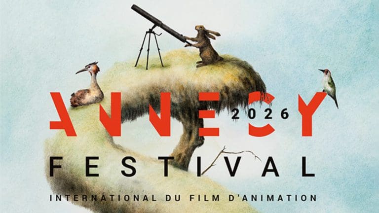 Affiche 2026 du festival d'Annecy