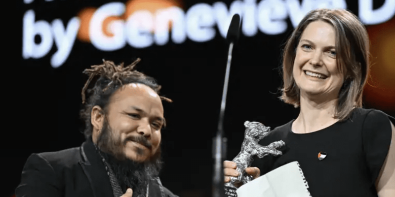 NinaRoza_Berlinale2026_RALF HIRSCHBERGER, AGENCE FRANCE-PRESSE